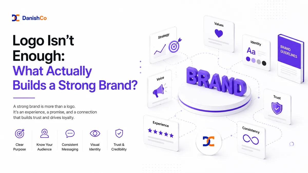 Logo Isn't Enough: What Actually Builds a Strong Brand?
