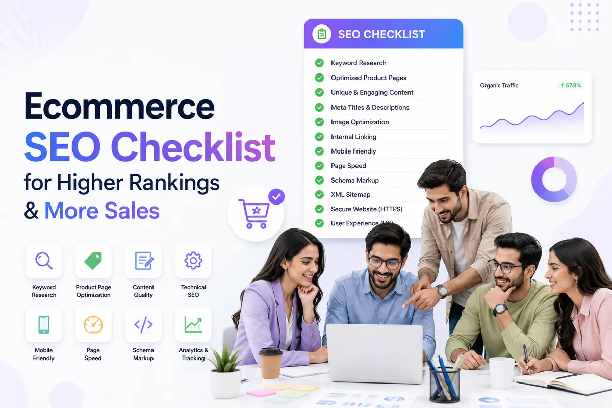 Ecommerce SEO Checklist for Higher Rankings & More Sales