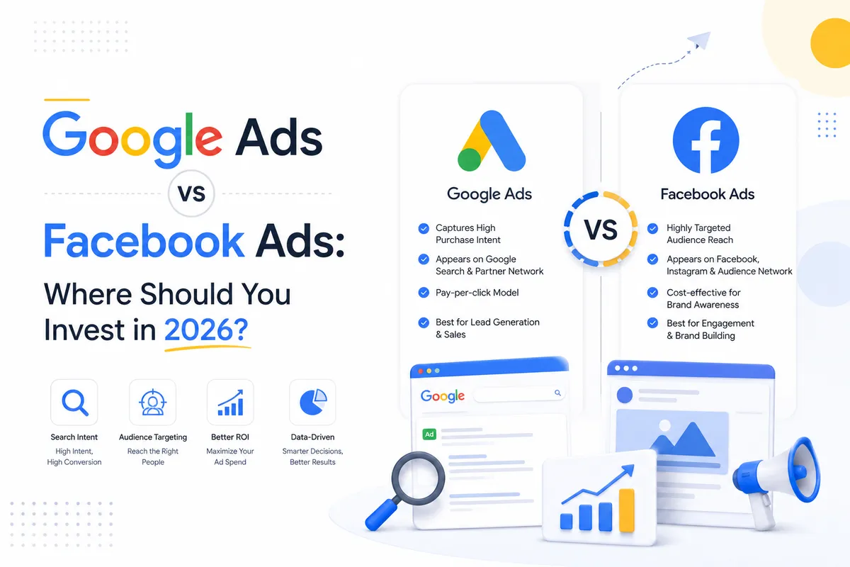 Google Ads vs Facebook Ads: Where Should You Invest in 2026?